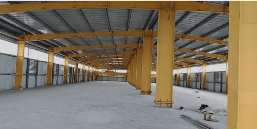 Industrial roofing project by Rishonn & Reyansh at